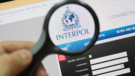 International search of Interpol