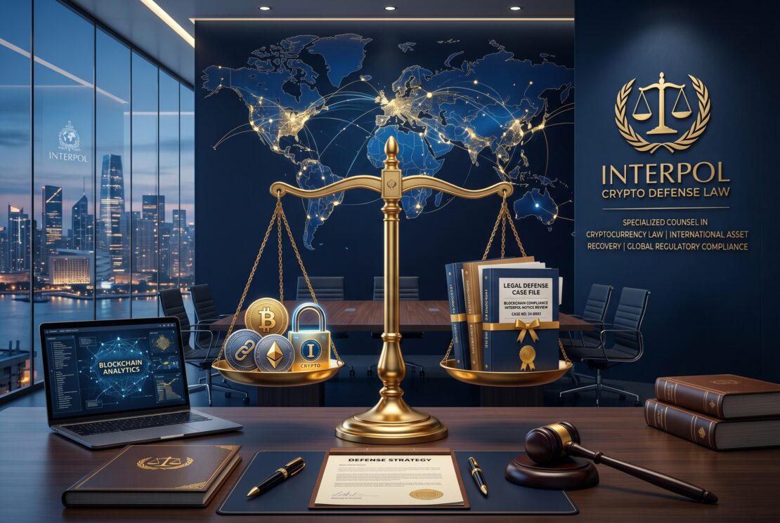 Criptomonedas e Interpol — defensa especializada