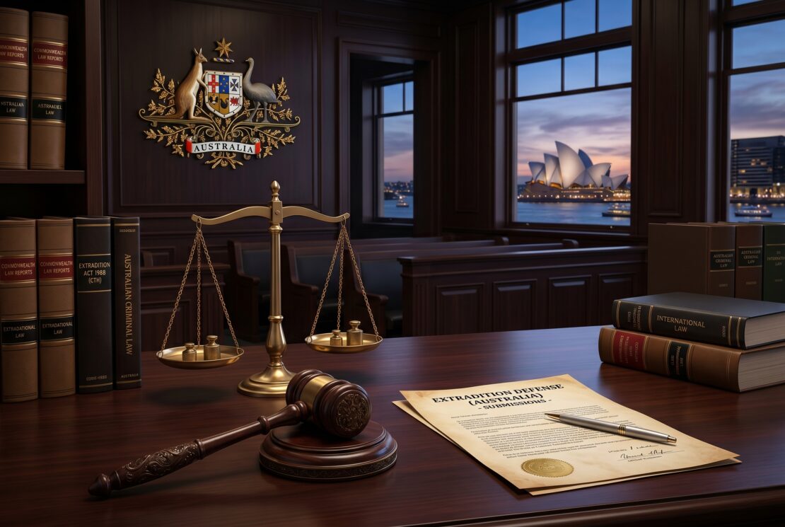 Extradición a Australia — defensa jurídica especializada