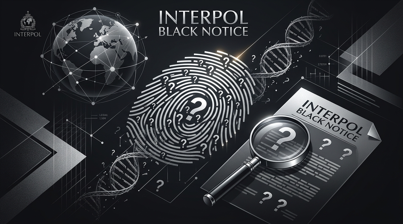 Notice Noire d'Interpol