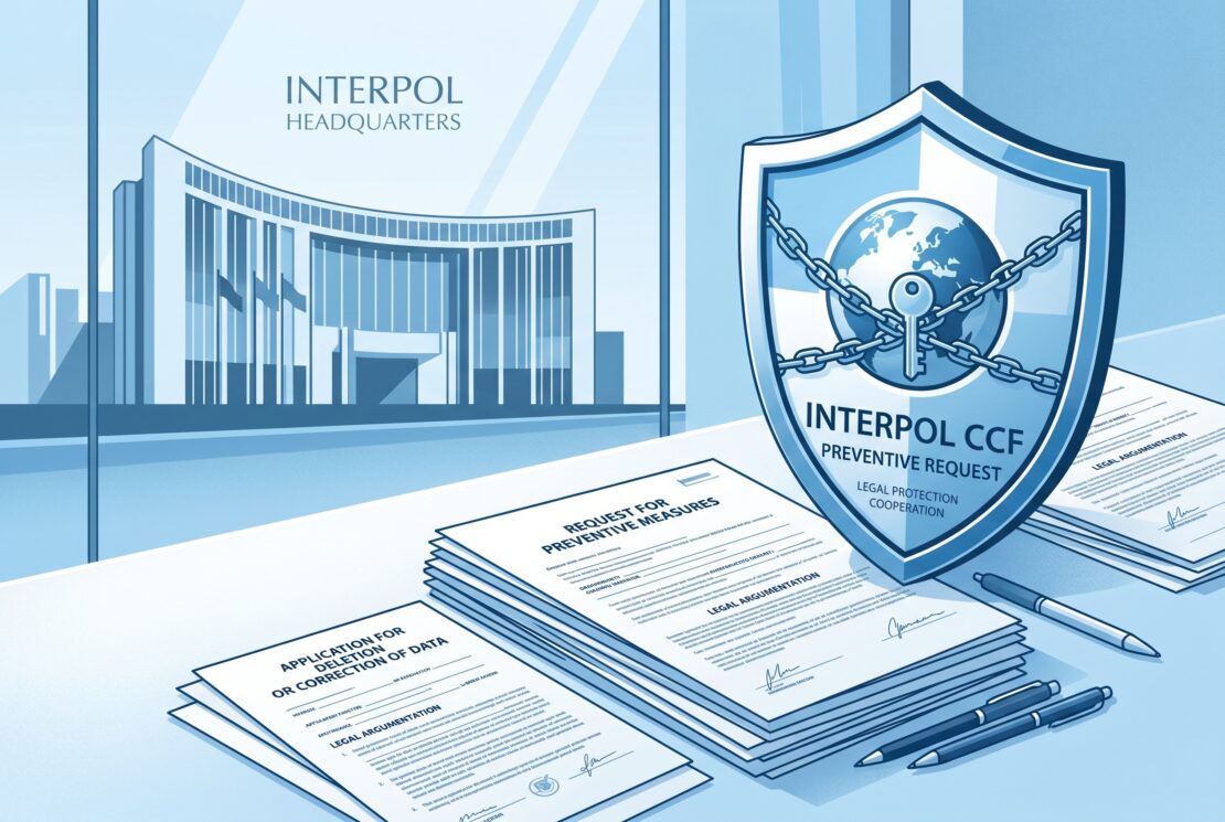 Solicitud preventiva CCF Interpol — protección antes del arresto
