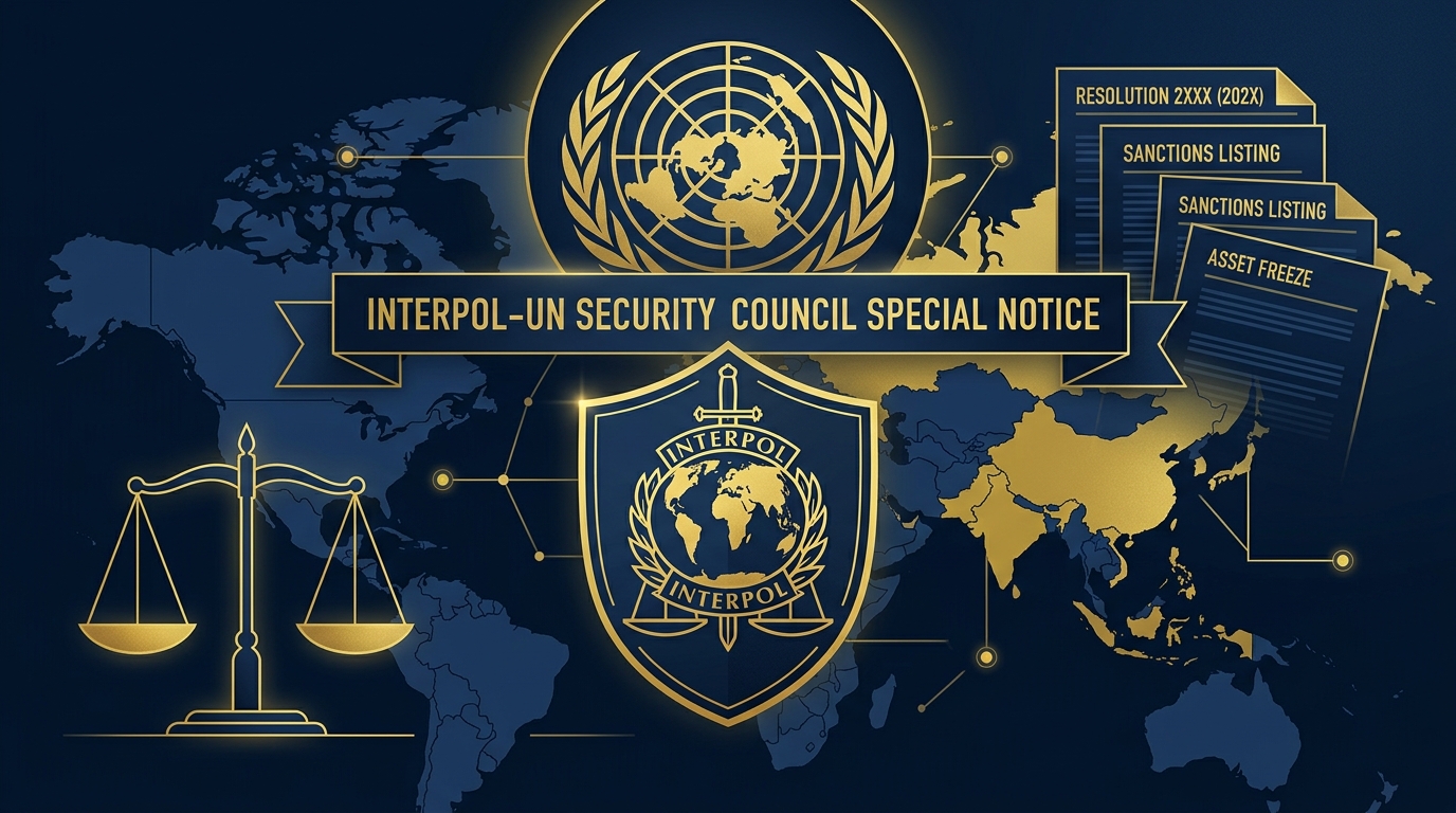 Notice Spéciale ONU d'Interpol