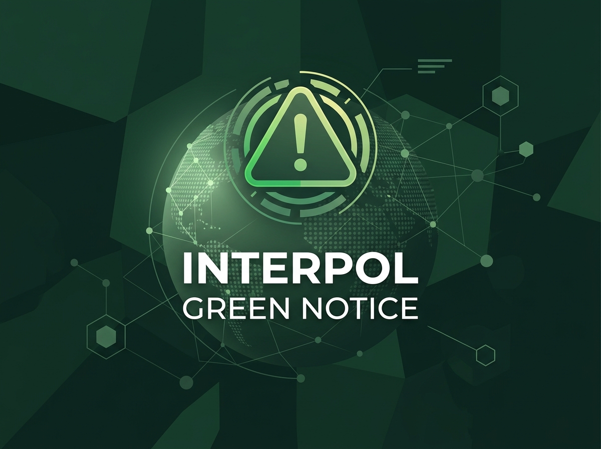 Интерполдың жасыл хабарламасы